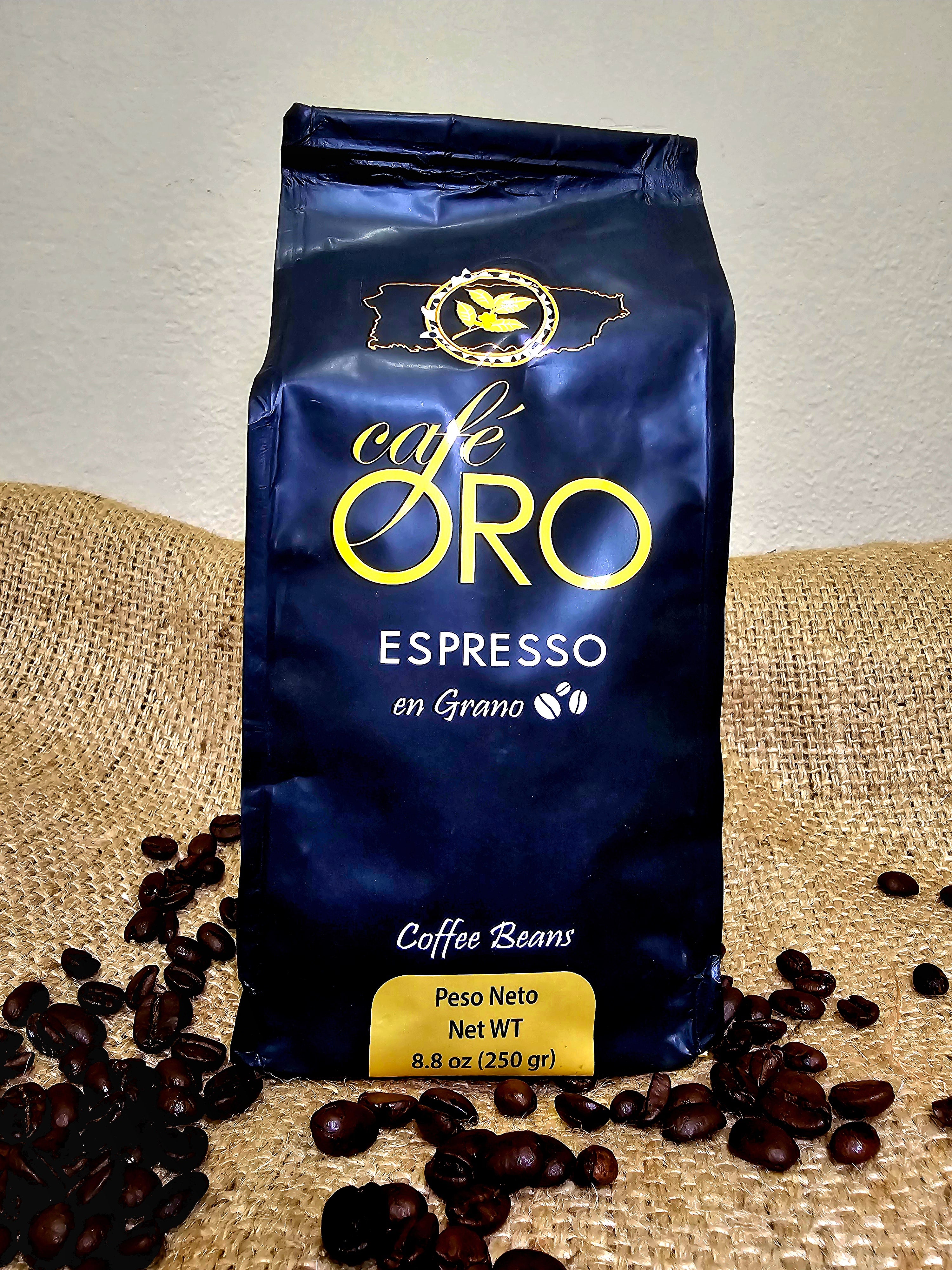 Café ORO 8.8oz expresso grano