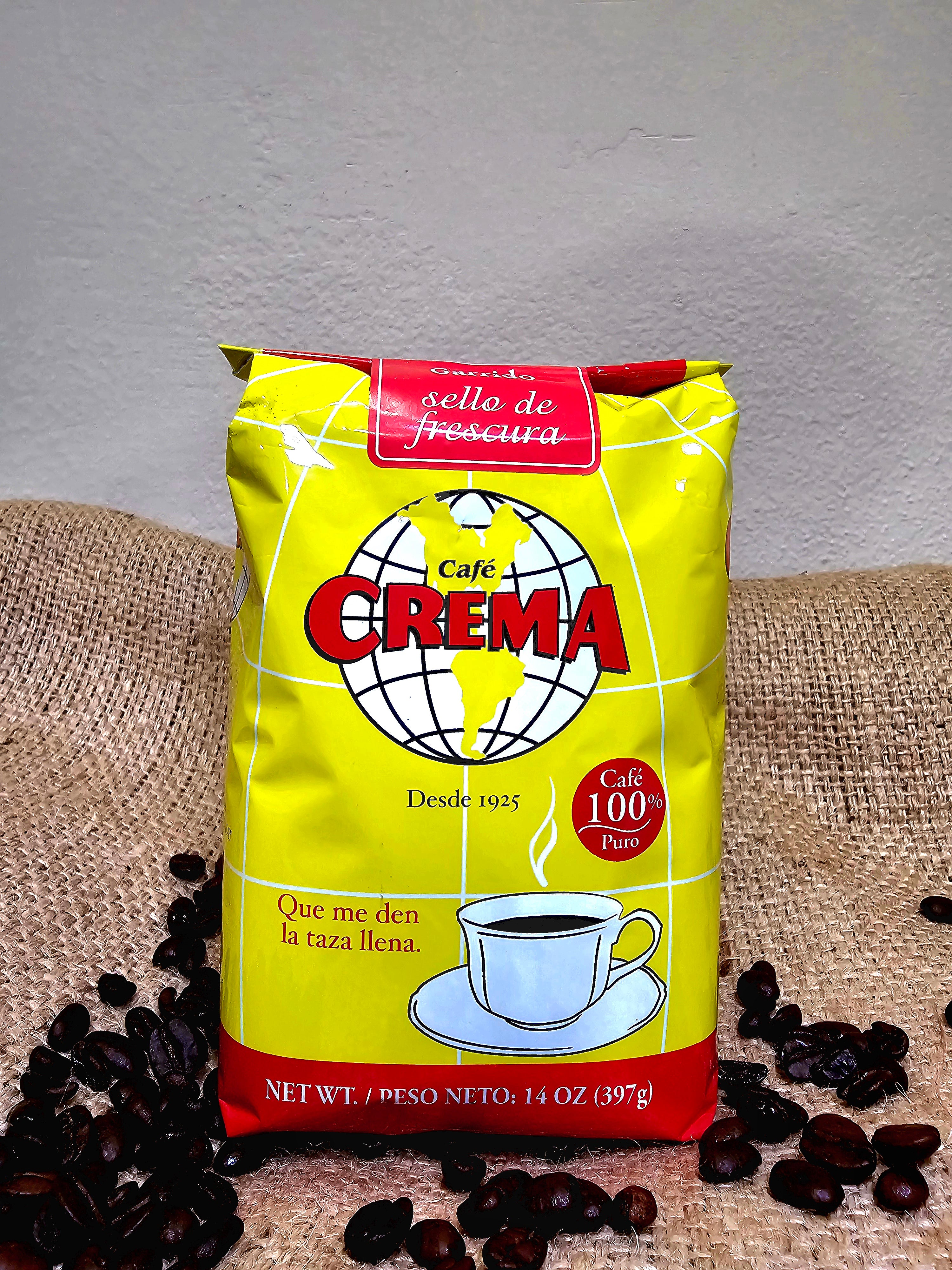 Café crema 14oz 100% puro
